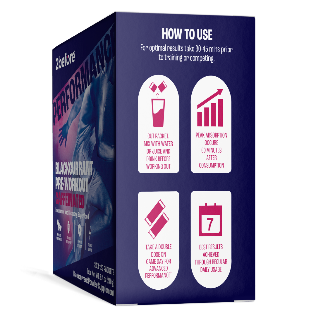 2before blackcurrant pre-workout