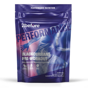 Blackcurrant Pre-Workout - Caffeine Free - 20 Serving Pouch